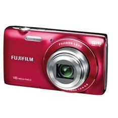 Kit Camara Digital Fujifilm Finepix Jz200 Rojo 16 Mp Zoom 8x Full Hd   8gb   Funda